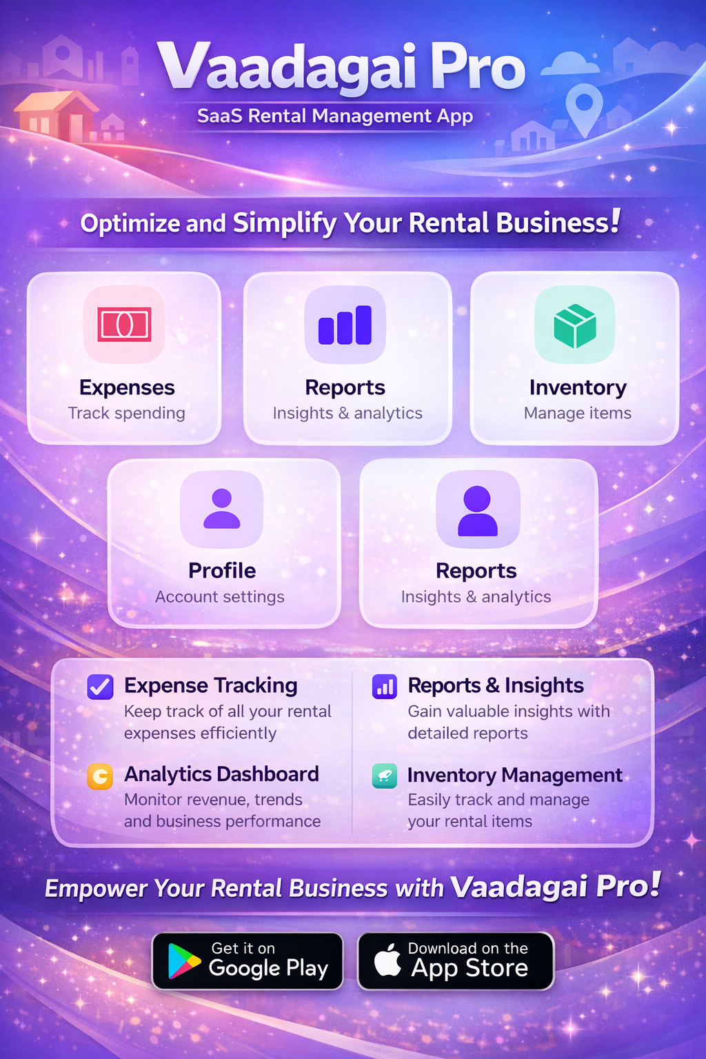 VaadagaiPro App Dashboard